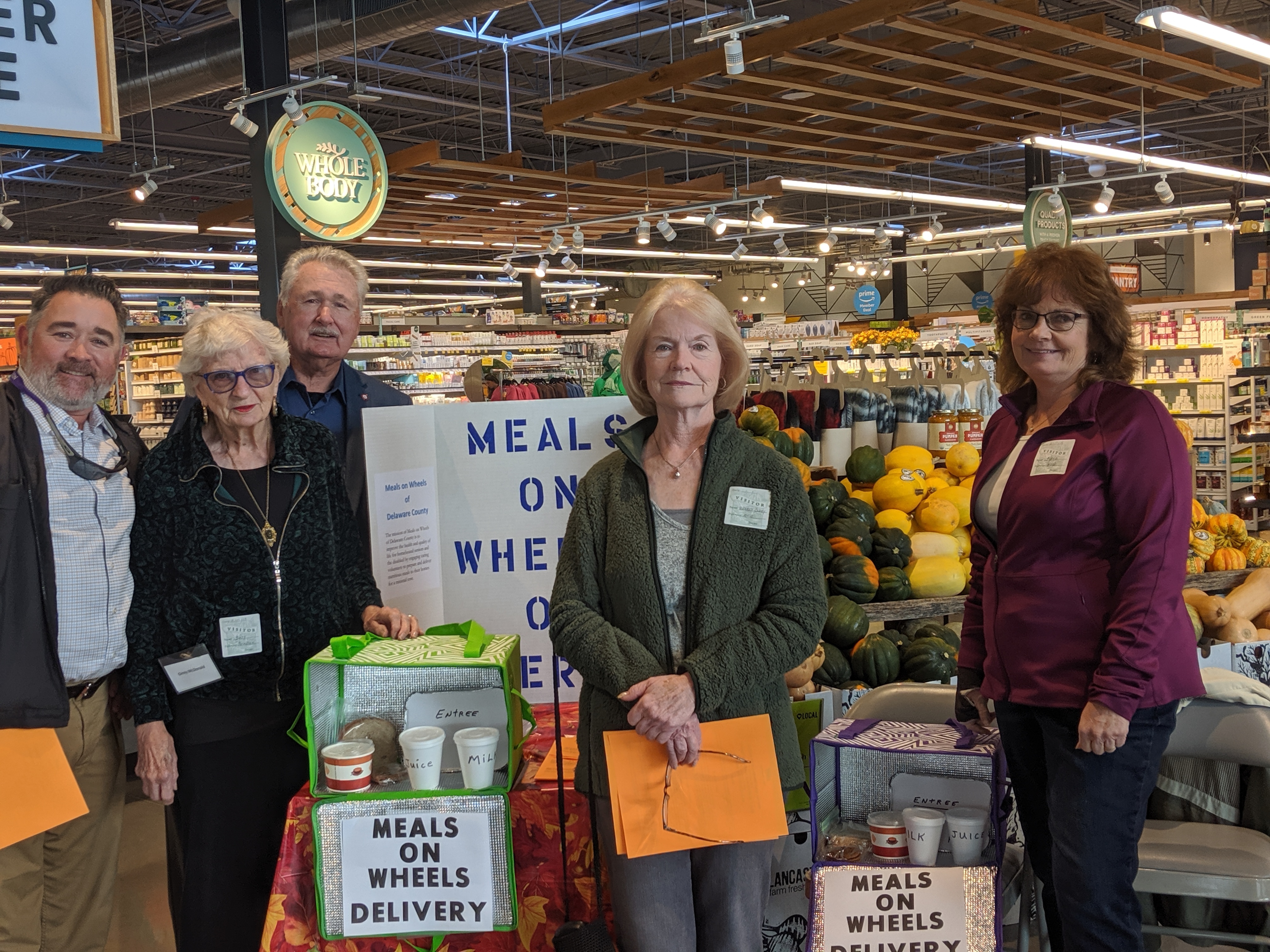 MOWdelco volunteers